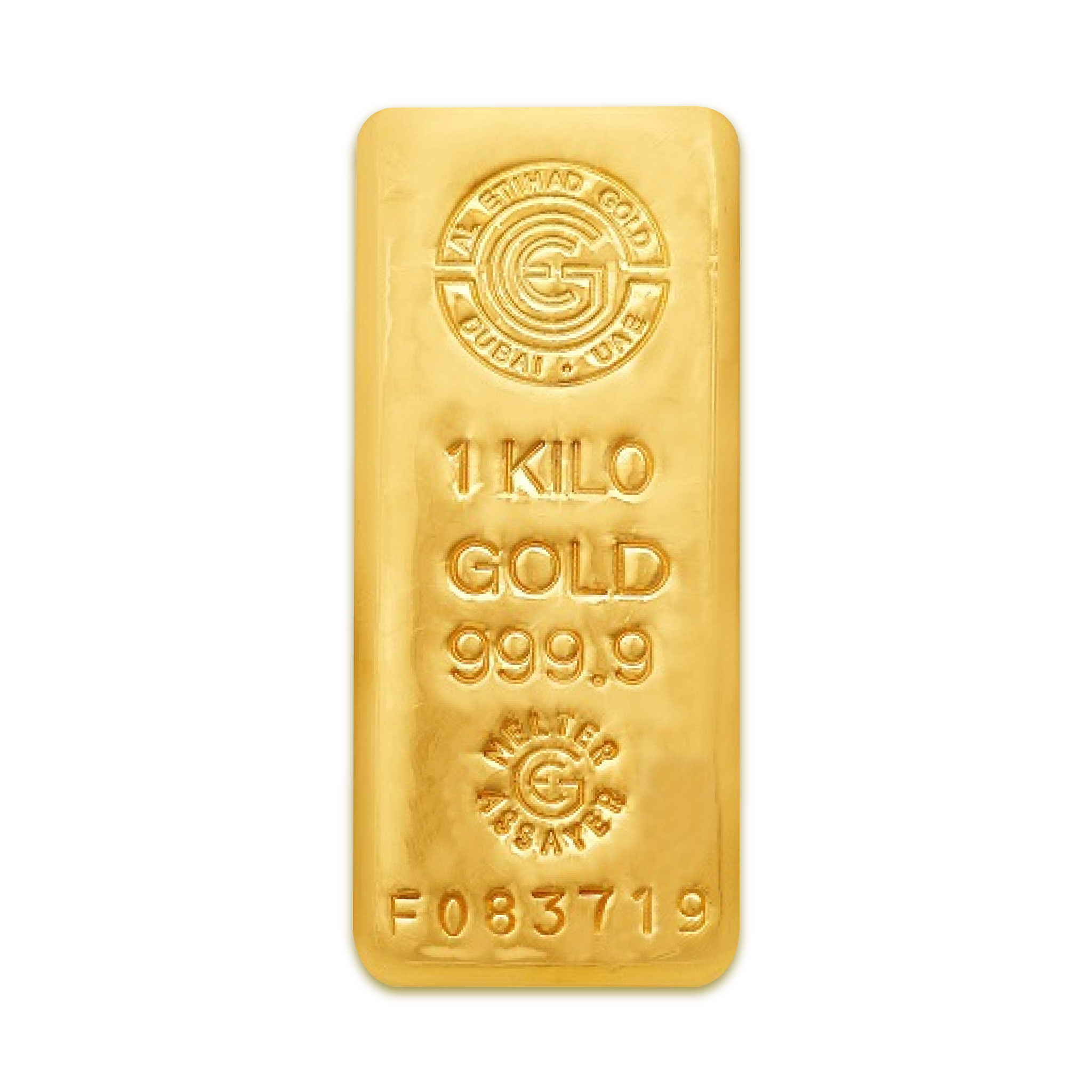 Al Etihad Gold 1 Kilo Gold Bar