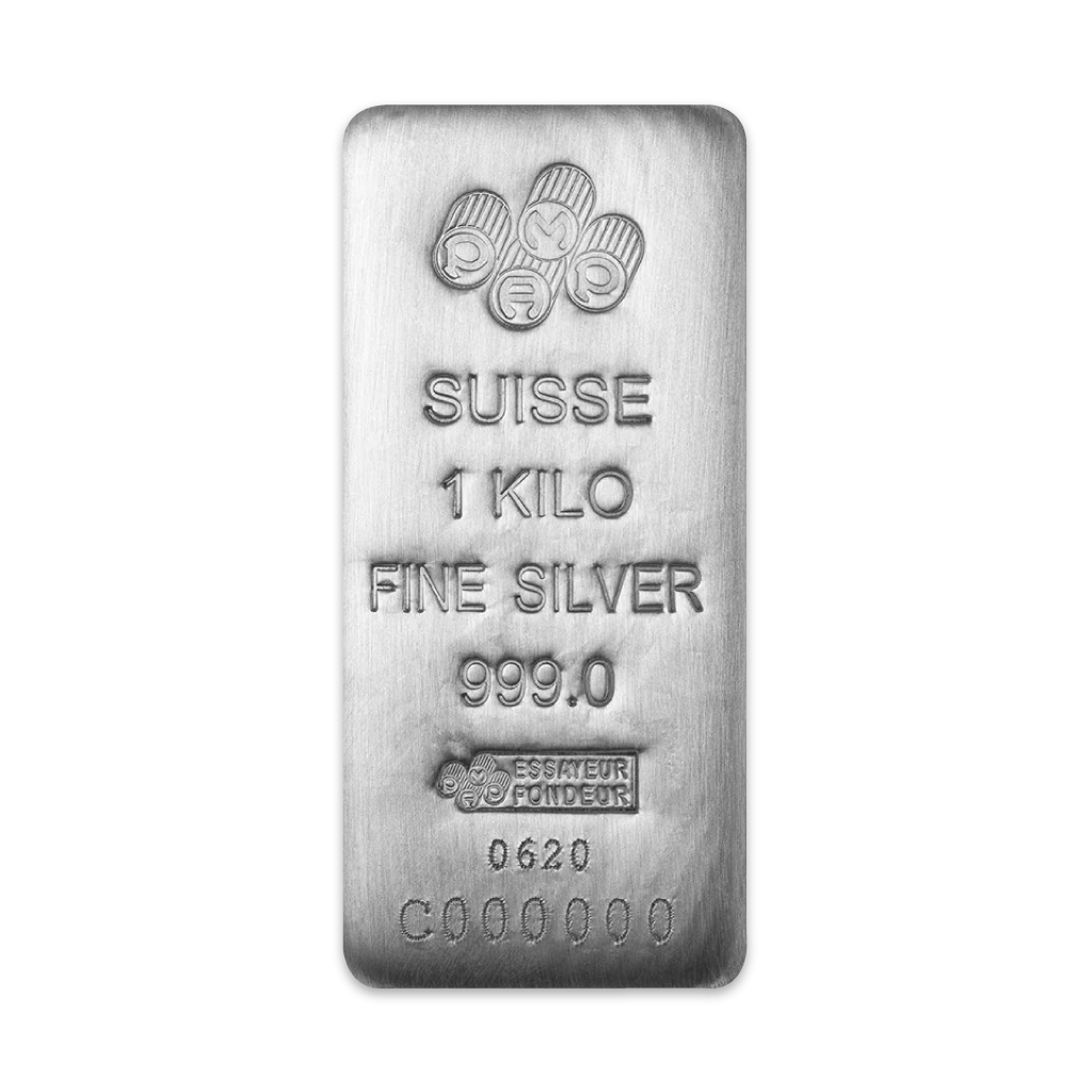 PAMP Suisse Cast Silver Bars