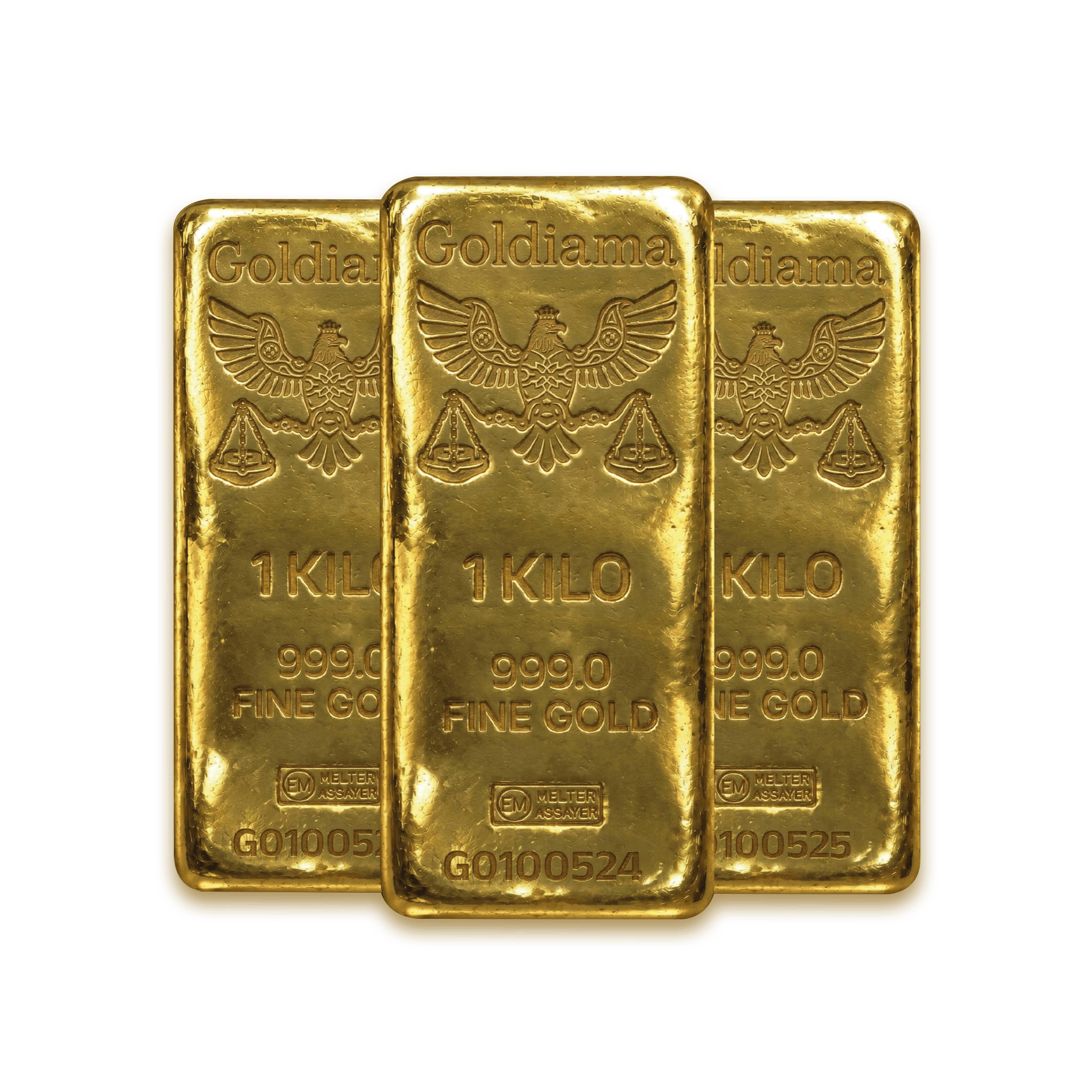 Cast Gold Bars