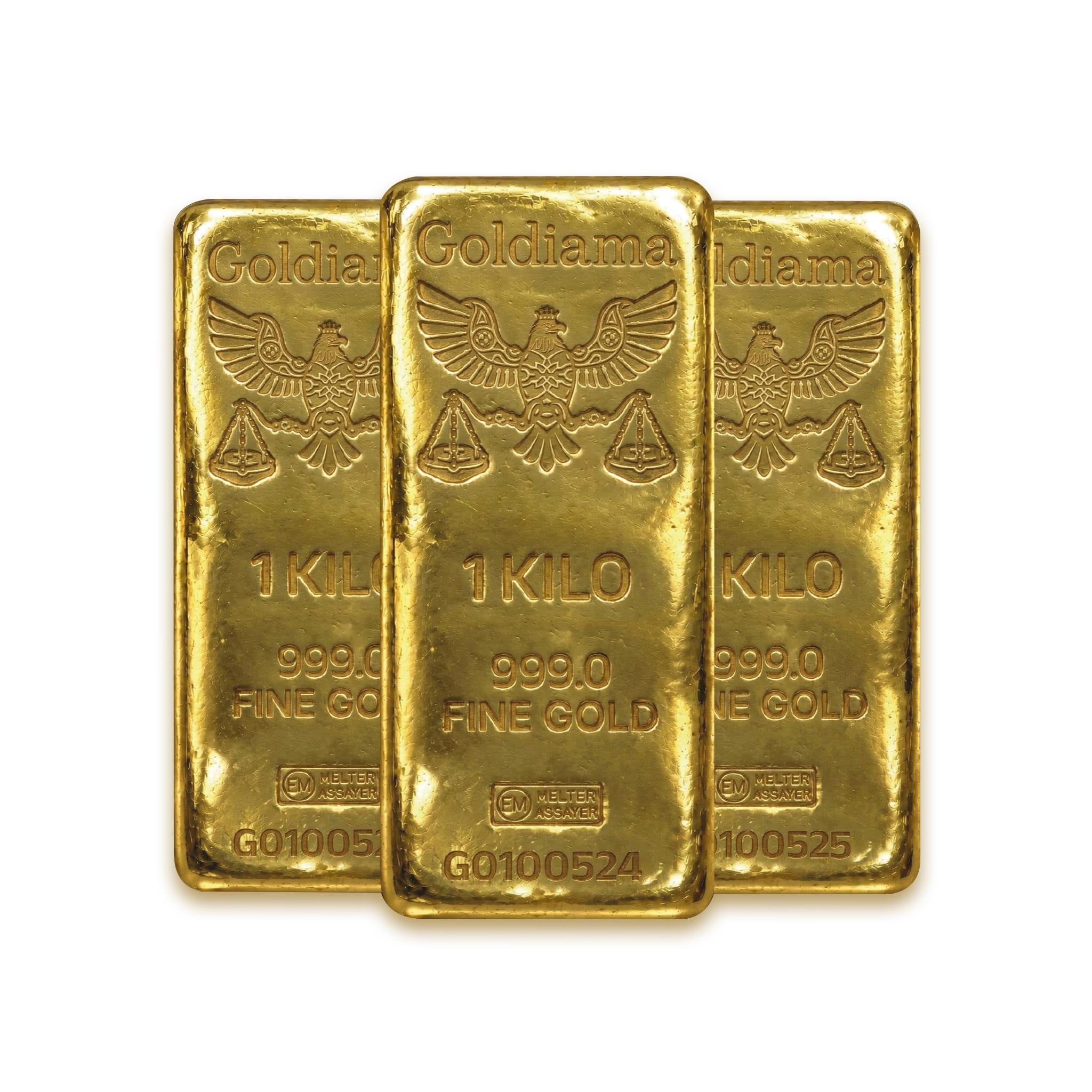 Cast Gold Bars