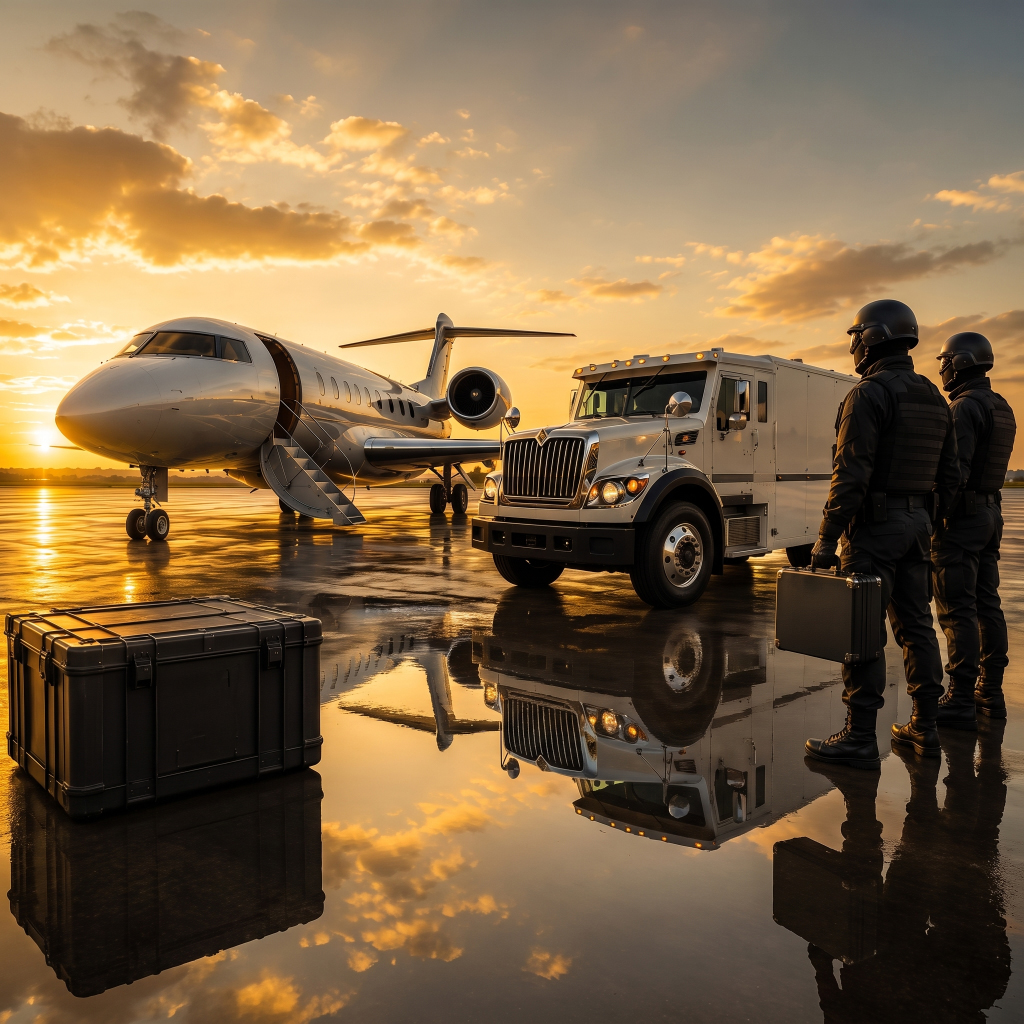 Goldiama secure gold logistics