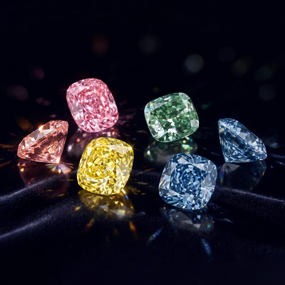 Goldiama natural color diamonds