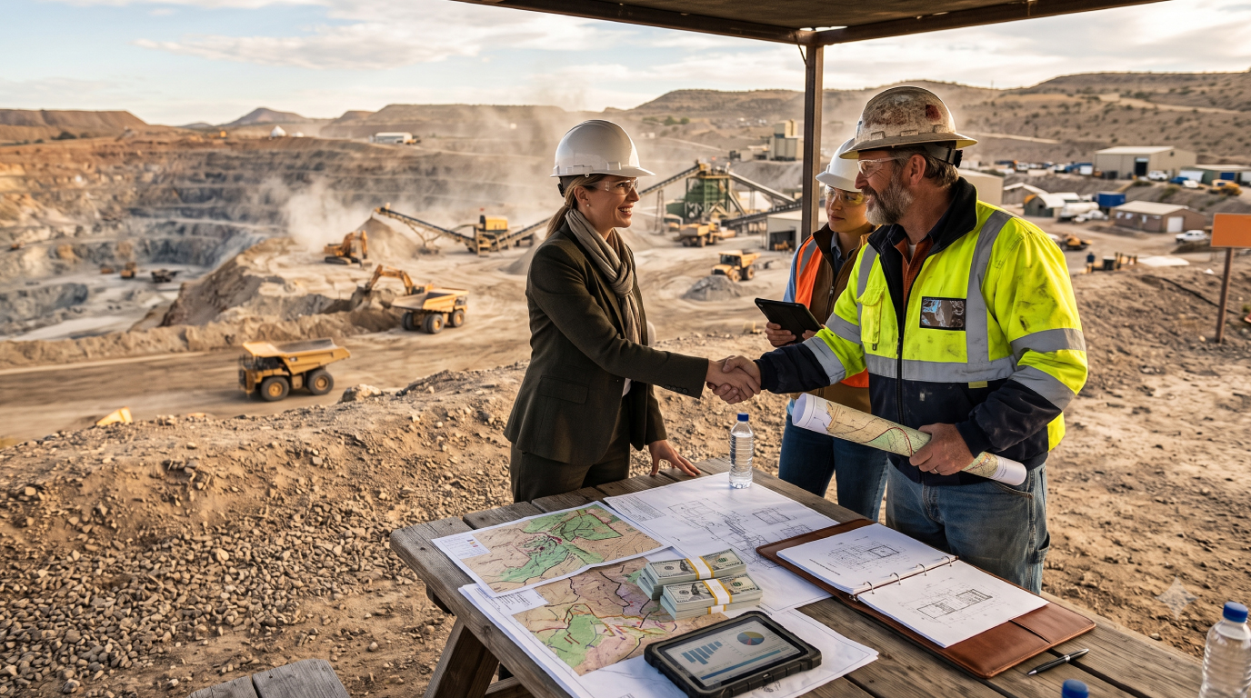 Mining pre-financing