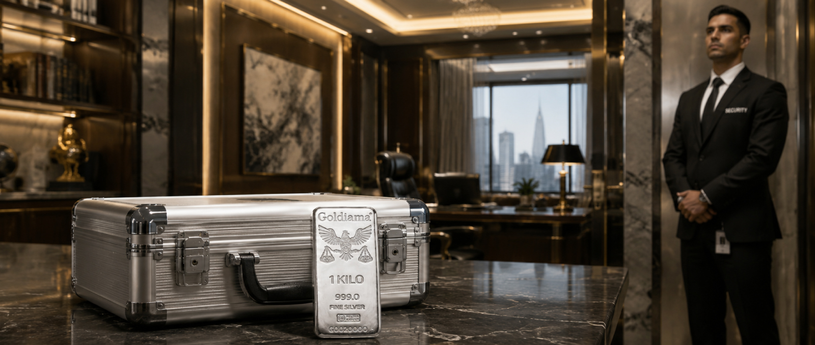 Silver storage and logistics
