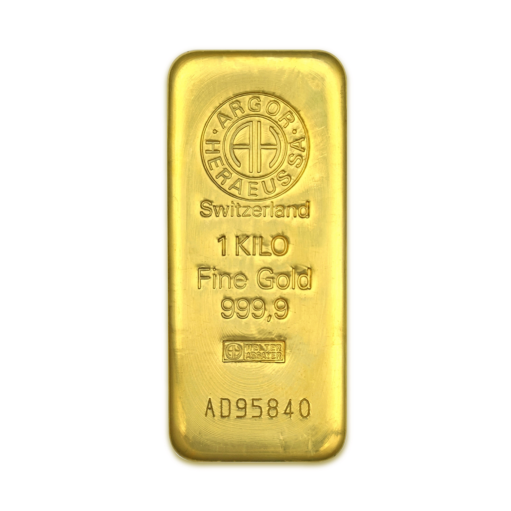 Argor Heraeus 1 Kilo Gold Bar
