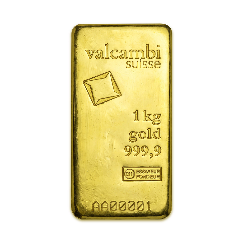 Valcambi Suisse 1 Kilo Gold Bar