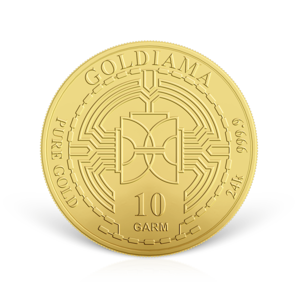 10 gram goldiama gold coin