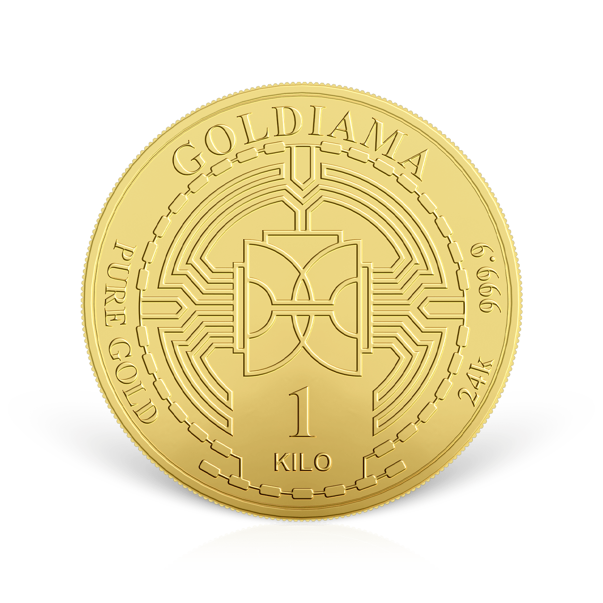 Goldiama 1 kilo Gold Coin