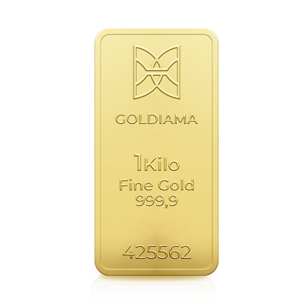1 kilo Gold Bar 999.9 Purity