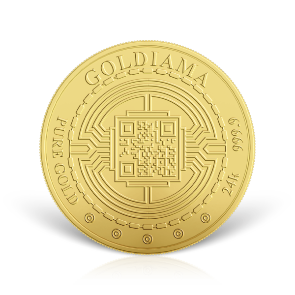 200 gram goldiama gold coin