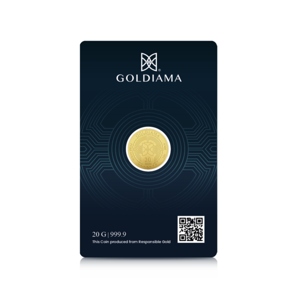 20 gram goldiama gold coin