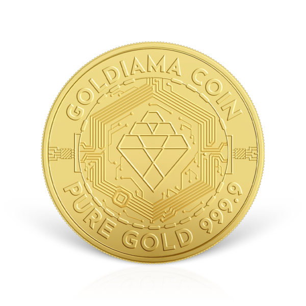 50 gram Gold Coin 999.9 Purity