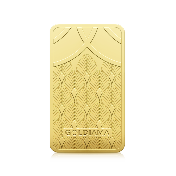 50 Gram Gold Bar 999.9 Purity