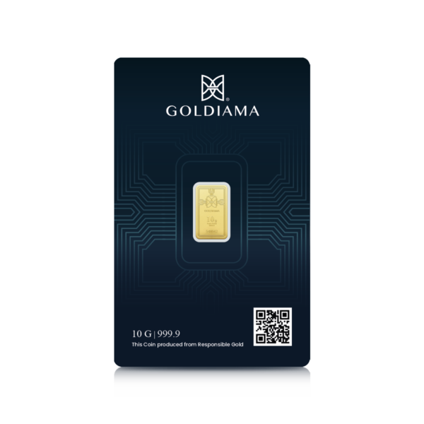 10 Gram Gold Bar 999.9 Purity