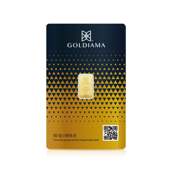 10 Gram Gold Bar 999.9 Purity