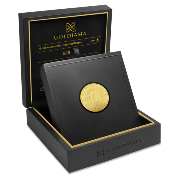 200 gram Gold Coin 999.9 Purity